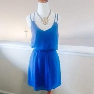 Royal blue small Tobi sun dress